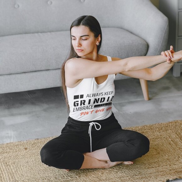 NWT - XS to XL - All-Over Print Women's Tank Top Premium Athleisure Active Wear - Picture 12 of 14